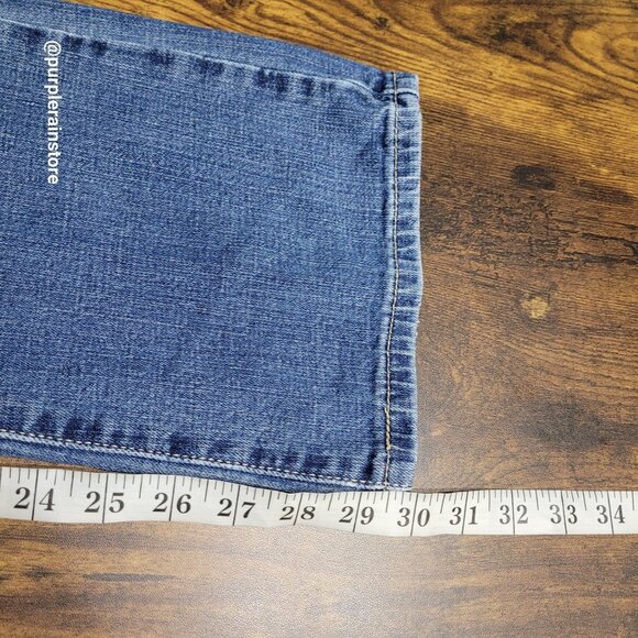 Levi's Jeans 4 S Bootcut 515 Mid Rise Medium Light Wash Stretch Denim Western - Picture 10 of 13